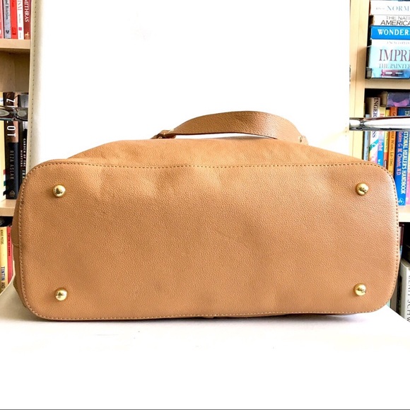 DKNY Tan/Camel Round Satchel - Picture 8 of 8